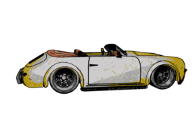 Old style classic car png