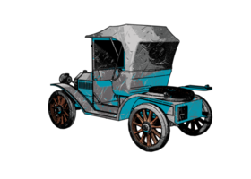 Classic style vintage car png