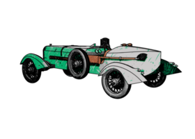 Classic style vintage car png