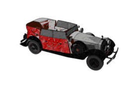 voiture classique de style grunge png