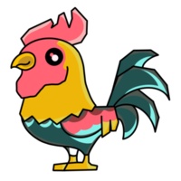 The Cute Rooster png