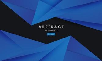 Abstract background blue and black dop color modern design vector