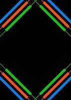90s style background design with colorful lines for posters and banners vector