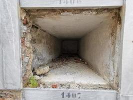 Monterosso Cinque Terre old cemetery tombs photo