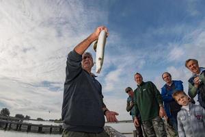 COMACCHIO, ITALY - OCTOBER 8, 2016 - The traditional eel festival is takin place photo