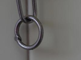 small metal chain last ring photo