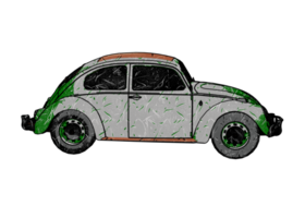 coche clásico de estilo antiguo png