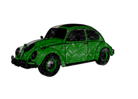 coche clásico de estilo antiguo png