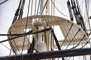 Constellation Fregate Cannons in Baltimore Harbor photo