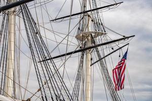 Constellation Fregate Cannons in Baltimore Harbor photo