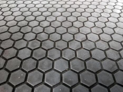 hexagonal tiles pattern background texture photo