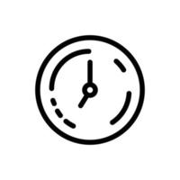 icono de reloj, hora, alarma, reloj digital. ilustraciones de diseño vectorial que son adecuadas para su uso como elementos, sitios web, aplicaciones, pancartas, afiches, etc. vector