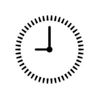 icono de reloj, hora, alarma, reloj digital. ilustraciones de diseño vectorial que son adecuadas para su uso como elementos, sitios web, aplicaciones, pancartas, afiches, etc. vector