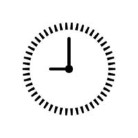 icono de reloj, hora, alarma, reloj digital. ilustraciones de diseño vectorial que son adecuadas para su uso como elementos, sitios web, aplicaciones, pancartas, afiches, etc. vector