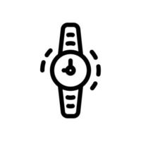 icono de reloj, hora, alarma, reloj digital. ilustraciones de diseño vectorial que son adecuadas para su uso como elementos, sitios web, aplicaciones, pancartas, afiches, etc. vector