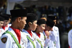 UBUD, INDONESIA - AUGUST 17 2016 - Independence day is celebrating all around in the country photo