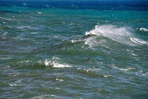 coastal Sea Storm tempest big wave photo