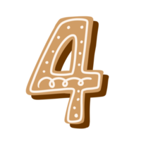 Christmas Cookie Alphabet png