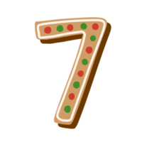 Christmas Cookie Alphabet png