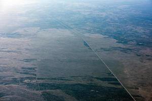 patagonia aerial view from airplane photo