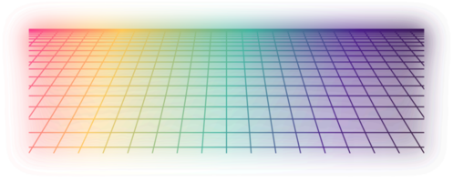 fundo de ficção científica retro cyberpunk dos anos 80 futurista com paisagem de grade de laser. estilo de superfície cibernética digital da década de 1980