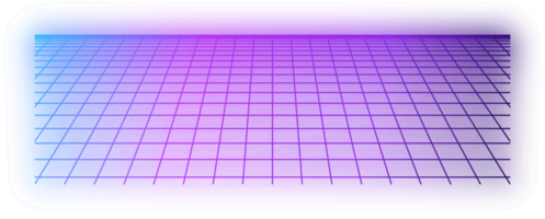 Retro cyberpunk style 80s Sci-Fi Background Futuristic with laser grid landscape. Digital cyber surface style of the 1980s png