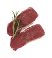 bistec fresco recortado fondo transparente png