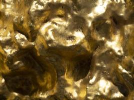 Natural golden gold nugget detail photo