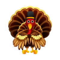 Turkey bird character png