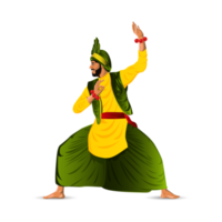 realistisk bhangra illustration png