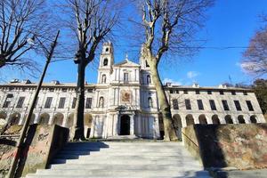 acquasanta cathedral holy water church Genoa, Italy photo