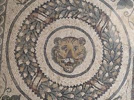 Ancient Roman mosaic of Villa del Casale, Sicily photo