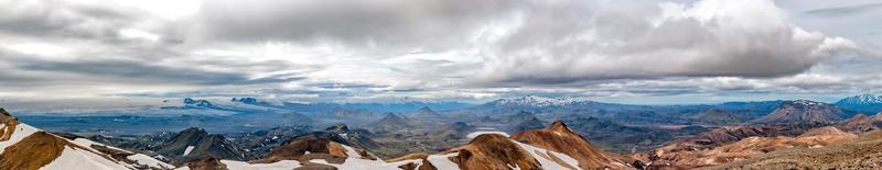 Iceland Landmannalaugar trek wild landscape photo