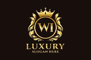 Luxury Brand Logo W Letter Modern Stock Illustration 2101612327