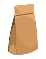 mockup paper bag vector