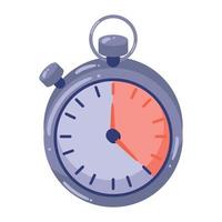 chronometer timer icon vector