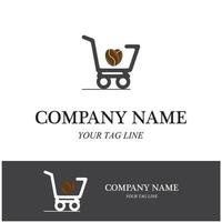 Coffee cup Logo Template vector