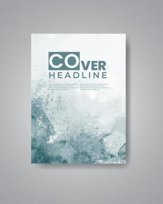 Cards with watercolor background. Design for your cover, date, postcard, banner, logo.