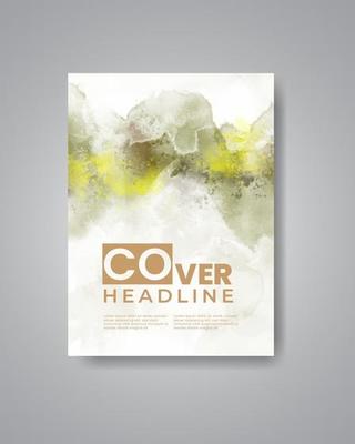 Cards with watercolor background. Design for your cover, date, postcard, banner, logo.