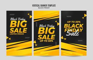 Black Friday design for advertising, banners, leaflets and flyers vector