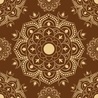 Luxury colorful mandala pattern taxture vector