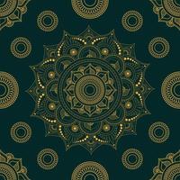 Luxury colorful mandala pattern taxture design vector