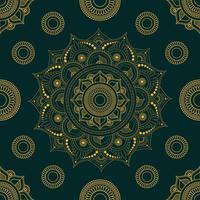 Luxury colorful mandala pattern taxture design vector