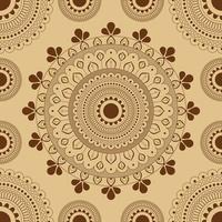 Luxury colorful mandala pattern design vector