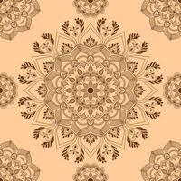 Luxury colorful mandala pattern vector
