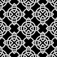 nudo celta inspirado en el fondo de patrones sin fisuras vector