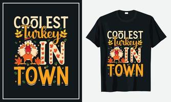 Thanksgiving t-shirt design vector Print