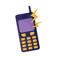 cellphone 90s modern vector