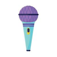 microphone 90s modern vector