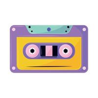 cassette 90s modern vector